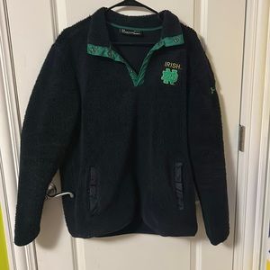 Notre Dame Champion Teddy Quarter Zip. - image 1